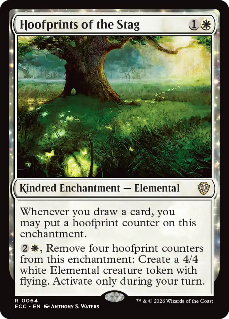 Hoofprints of the Stag [Lorwyn Eclipsed Commander] | Exor Games New Glasgow