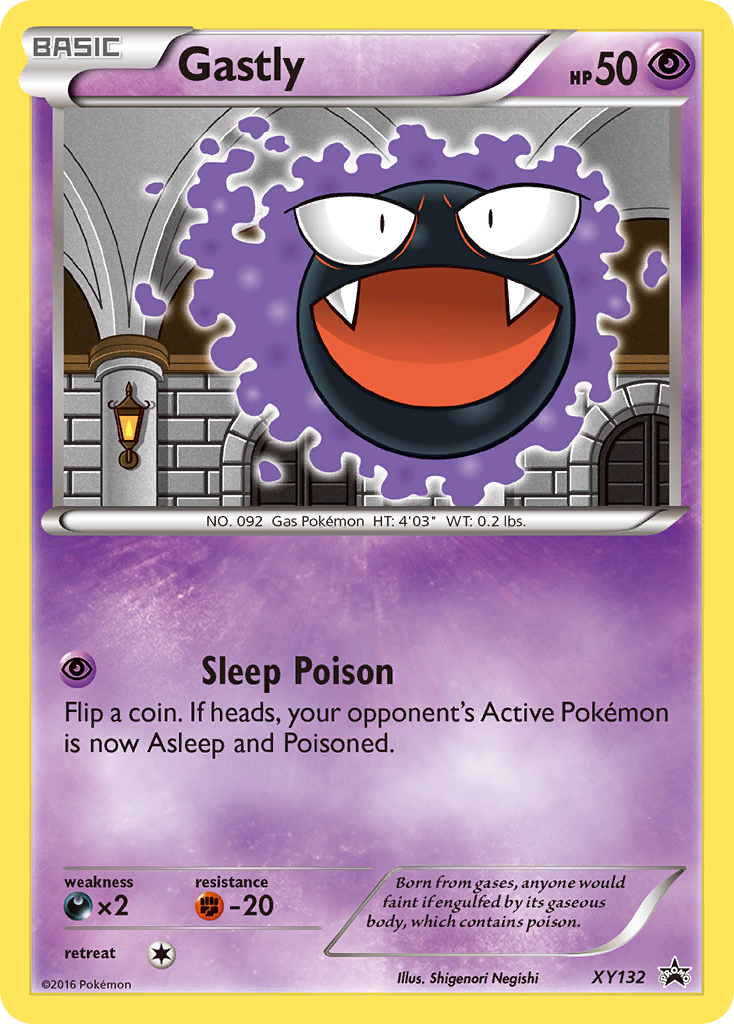 Gastly (XY132) [XY: Black Star Promos] | Exor Games New Glasgow