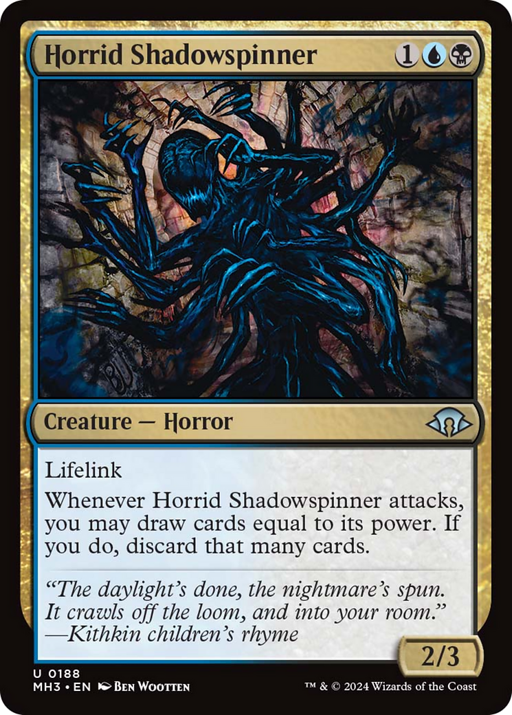 Horrid Shadowspinner [Modern Horizons 3] | Exor Games New Glasgow