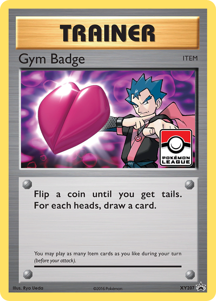 Gym Badge (XY207) (Koga) [XY: Black Star Promos] | Exor Games New Glasgow