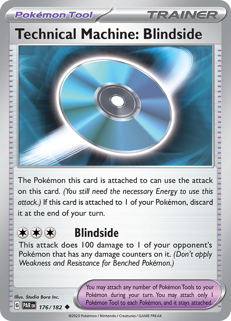 Technical Machine: Blindside (176/182) [Scarlet & Violet: Paradox Rift] | Exor Games New Glasgow