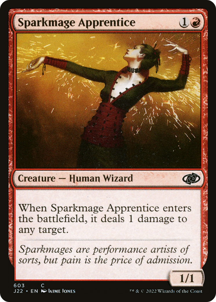 Sparkmage Apprentice [Jumpstart 2022] | Exor Games New Glasgow