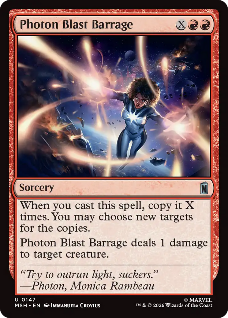 Photon Blast Barrage [Marvel Super Heroes] | Exor Games New Glasgow