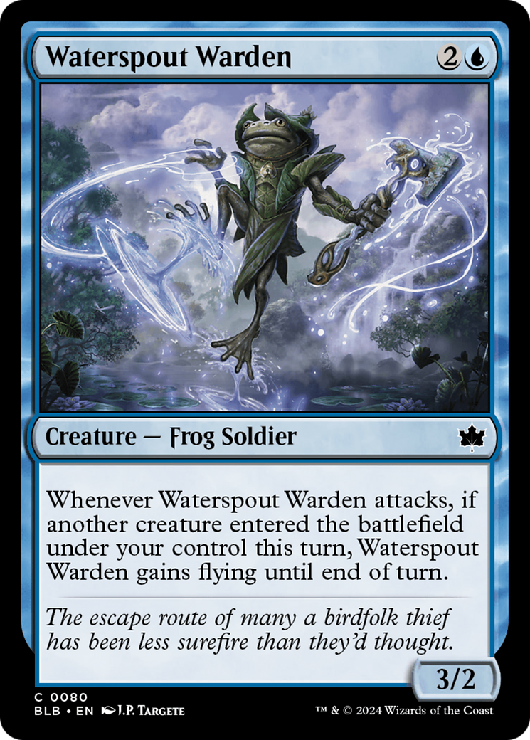 Waterspout Warden [Bloomburrow] | Exor Games New Glasgow