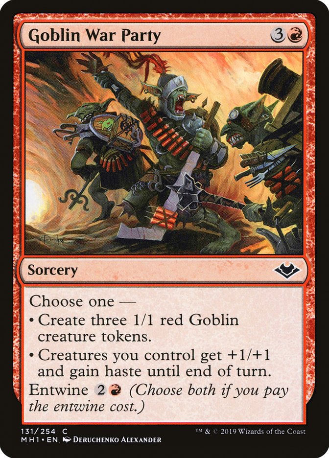 Goblin War Party [Modern Horizons] | Exor Games New Glasgow