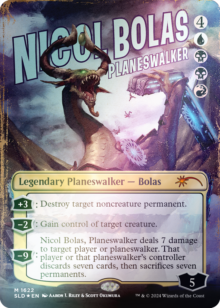 Nicol Bolas, Planeswalker (Rainbow Foil) [Secret Lair Drop Series] | Exor Games New Glasgow