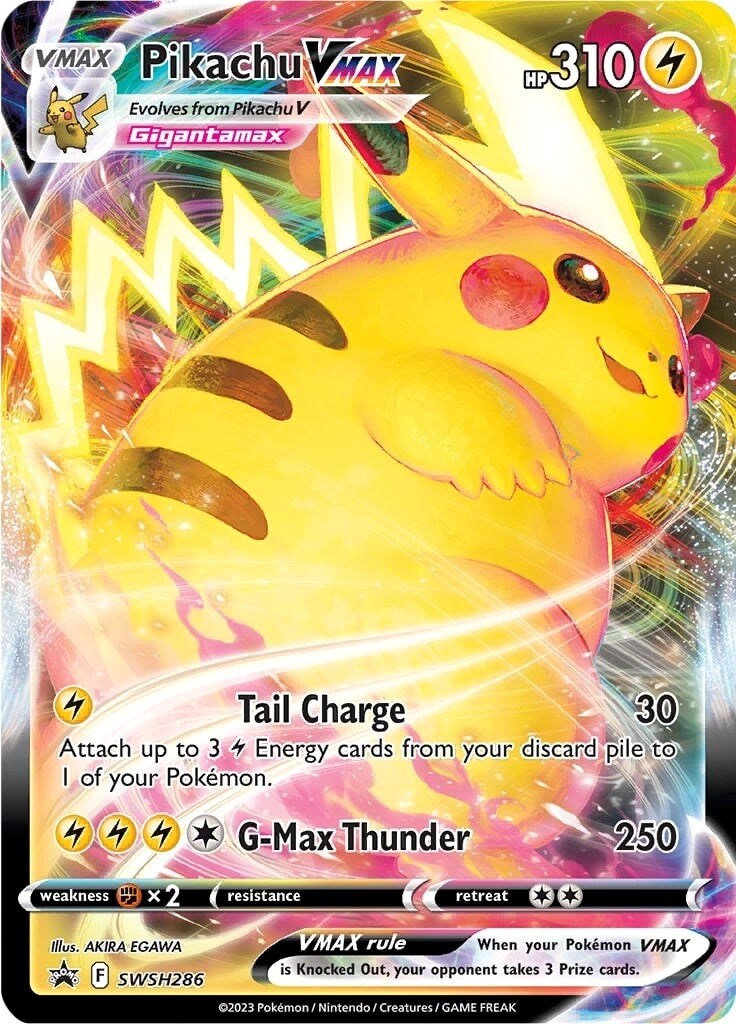 Pikachu VMAX (SWSH286) (Jumbo Card) [Sword & Shield: Black Star Promos] | Exor Games New Glasgow