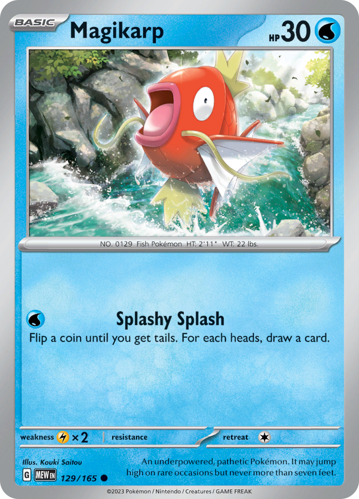 Magikarp (129/165) [Scarlet & Violet: 151] | Exor Games New Glasgow