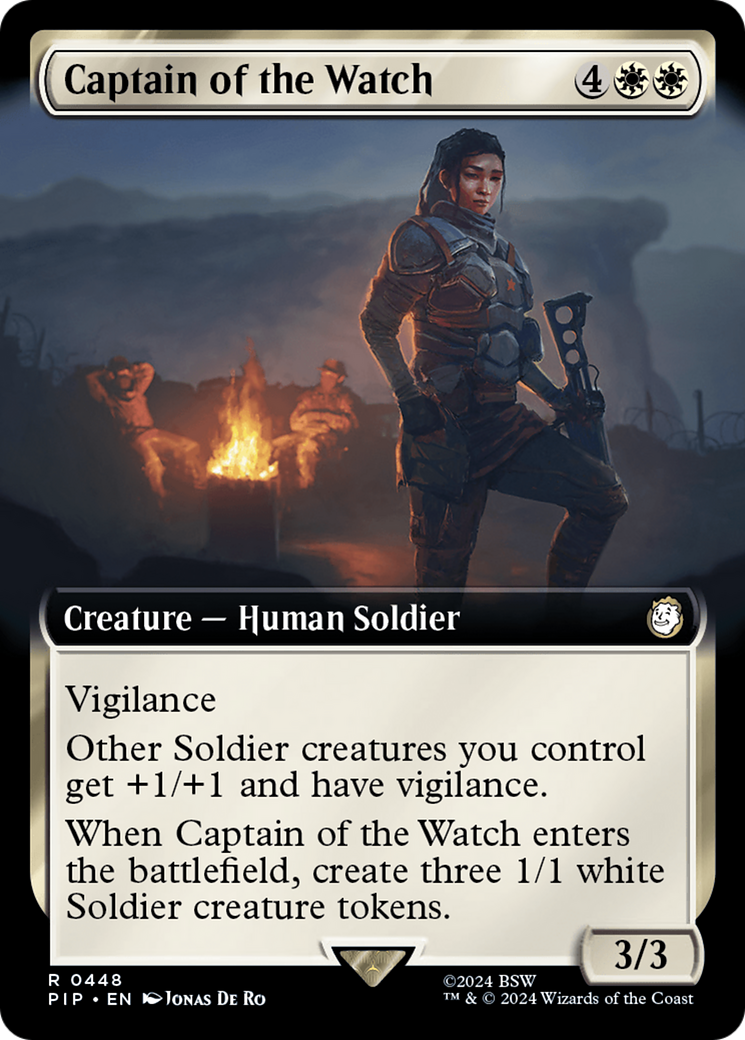 Captain of the Watch (Extended Art) [Fallout] | Exor Games New Glasgow