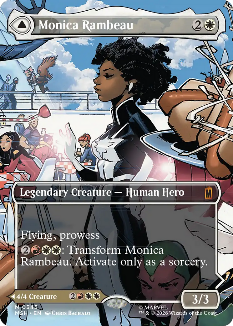 Monica Rambeau (Borderless) (0345) [Marvel Super Heroes] | Exor Games New Glasgow