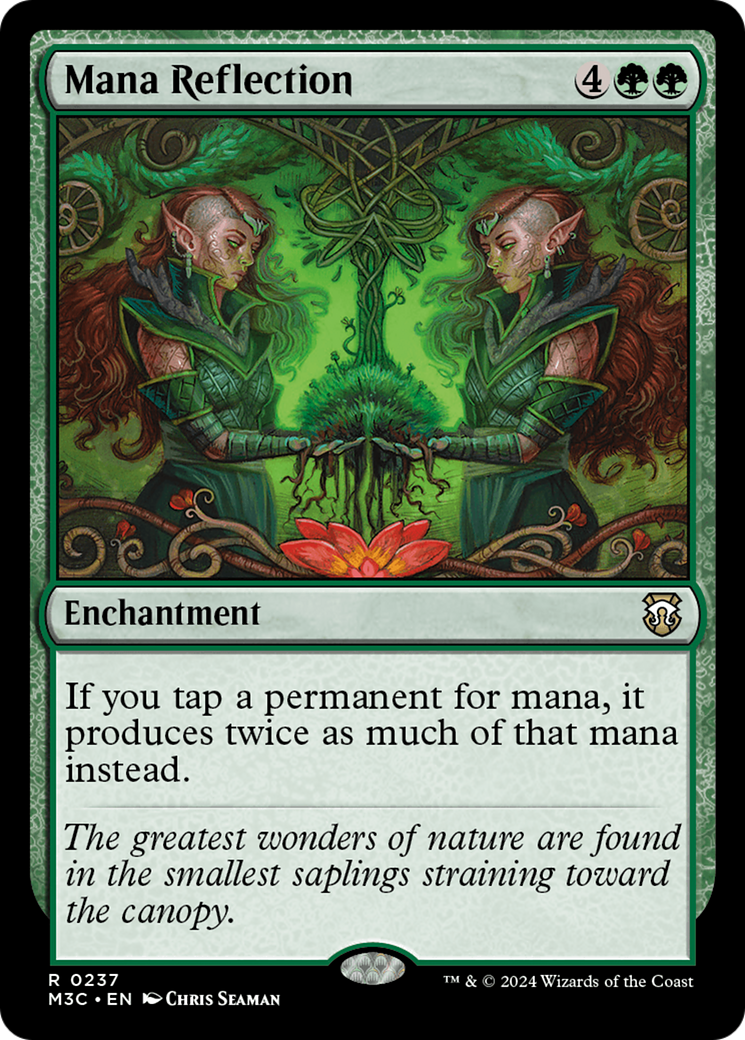 Mana Reflection (Ripple Foil) [Modern Horizons 3 Commander] | Exor Games New Glasgow