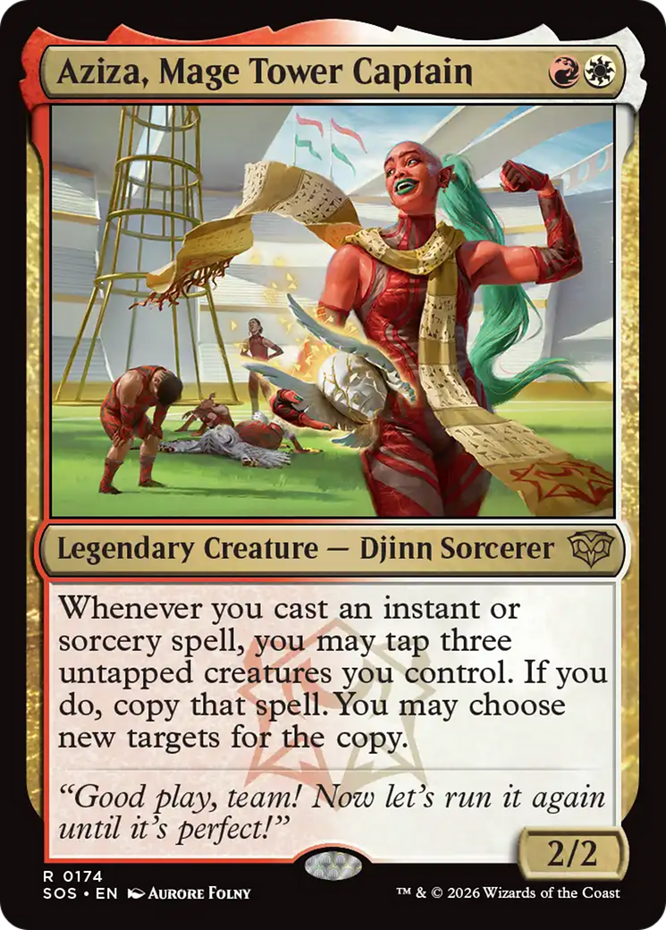 Aziza, Mage Tower Captain [Secrets of Strixhaven] | Exor Games New Glasgow