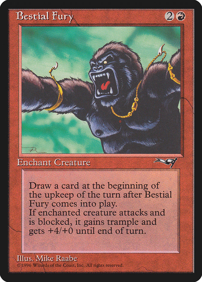 Bestial Fury (Looking Left) [Alliances] | Exor Games New Glasgow