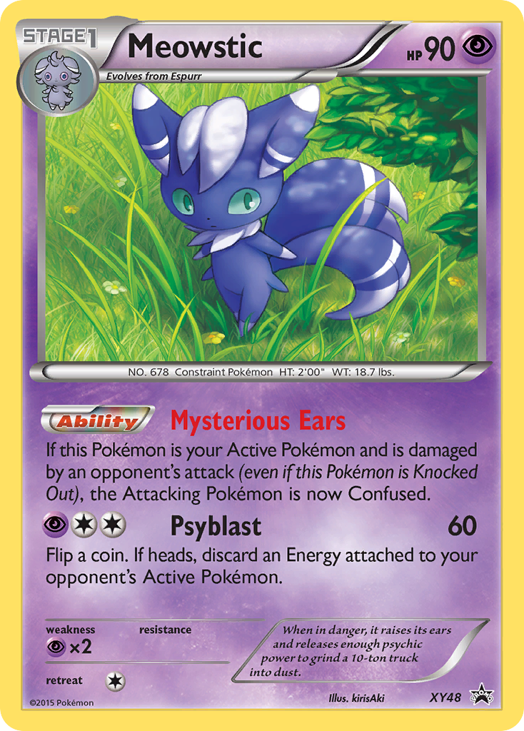 Meowstic (XY48) [XY: Black Star Promos] | Exor Games New Glasgow