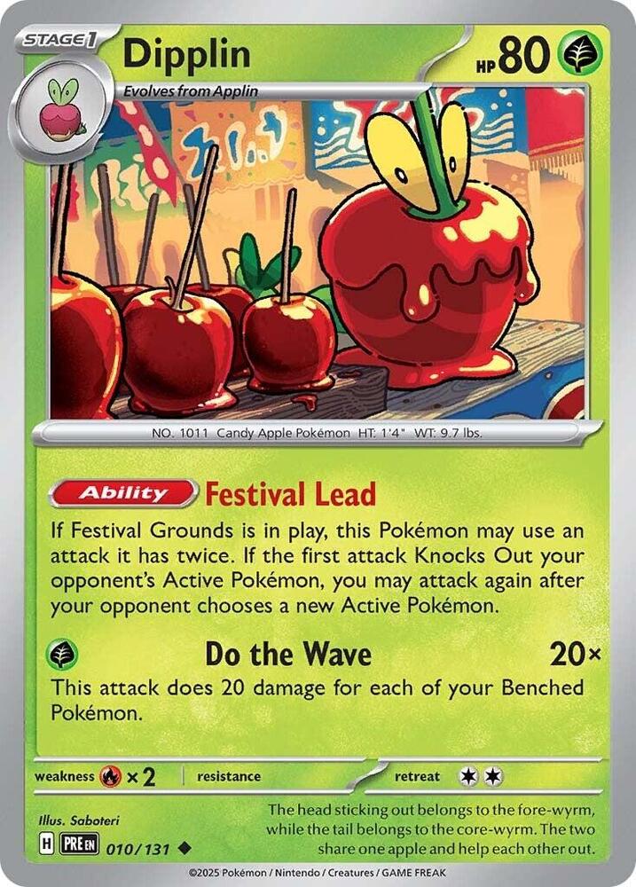 Dipplin (010/131) [Scarlet & Violet: Prismatic Evolutions] | Exor Games New Glasgow