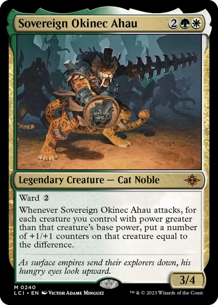 Sovereign Okinec Ahau [The Lost Caverns of Ixalan] | Exor Games New Glasgow