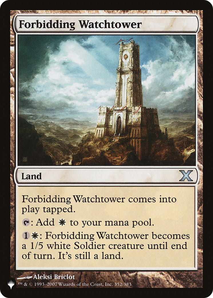 Forbidding Watchtower [The List] | Exor Games New Glasgow