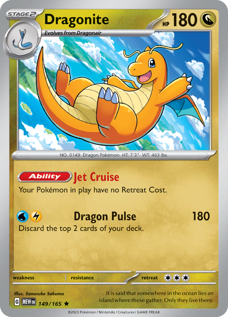 Dragonite (149/165) [Scarlet & Violet 151] | Exor Games New Glasgow