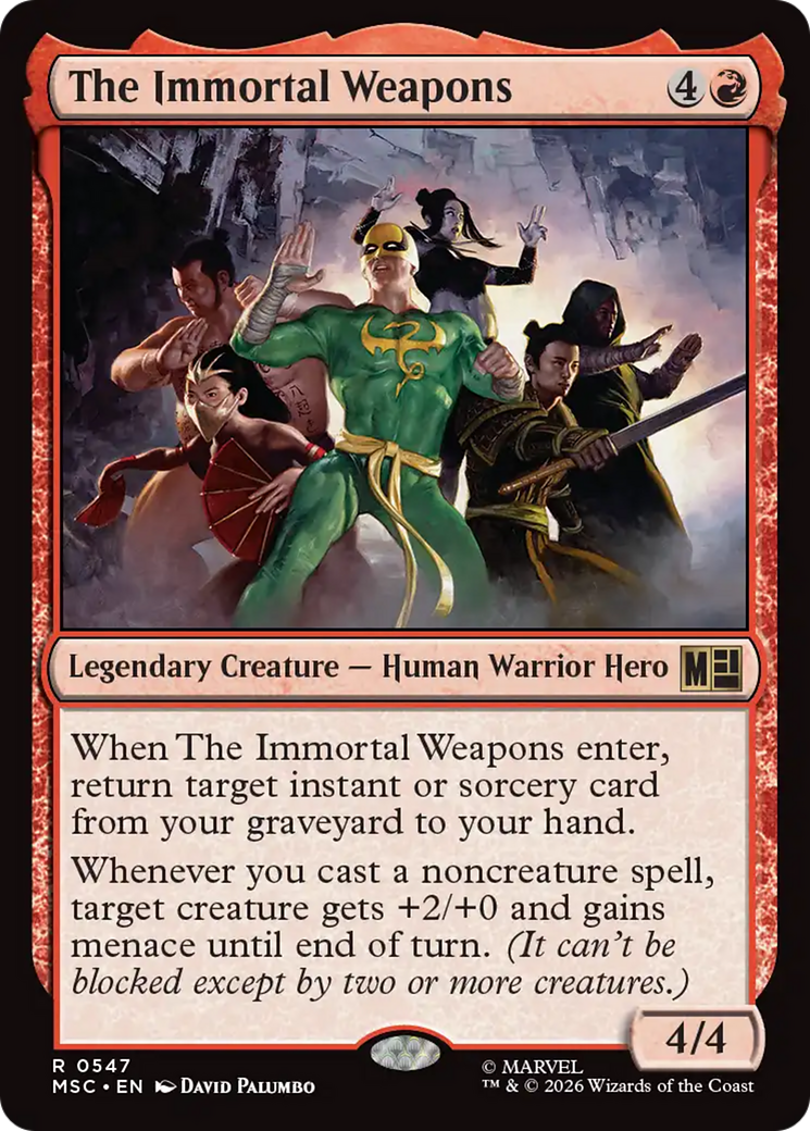 The Immortal Weapons [Marvel Super Heroes Commander] | Exor Games New Glasgow