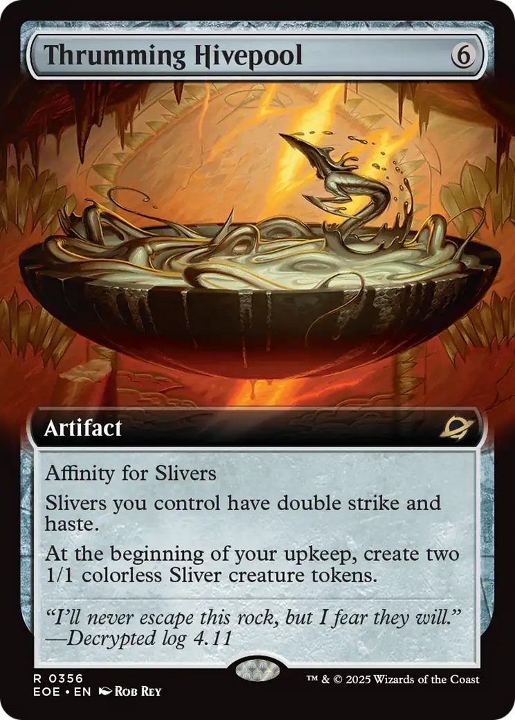 Thrumming Hivepool (Extended Art) [Edge of Eternities] | Exor Games New Glasgow