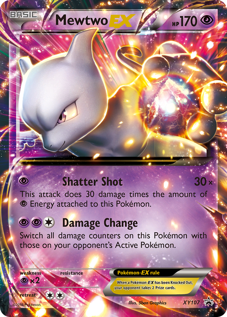 Mewtwo EX (XY107) [XY: Black Star Promos] | Exor Games New Glasgow