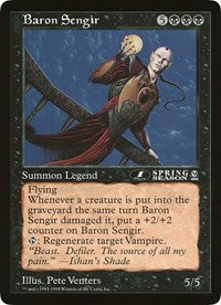 Baron Sengir (Oversized) [Oversize Cards] | Exor Games New Glasgow