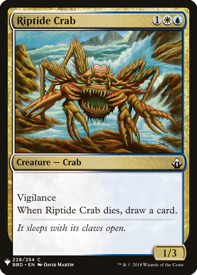 Riptide Crab [Mystery Booster] | Exor Games New Glasgow