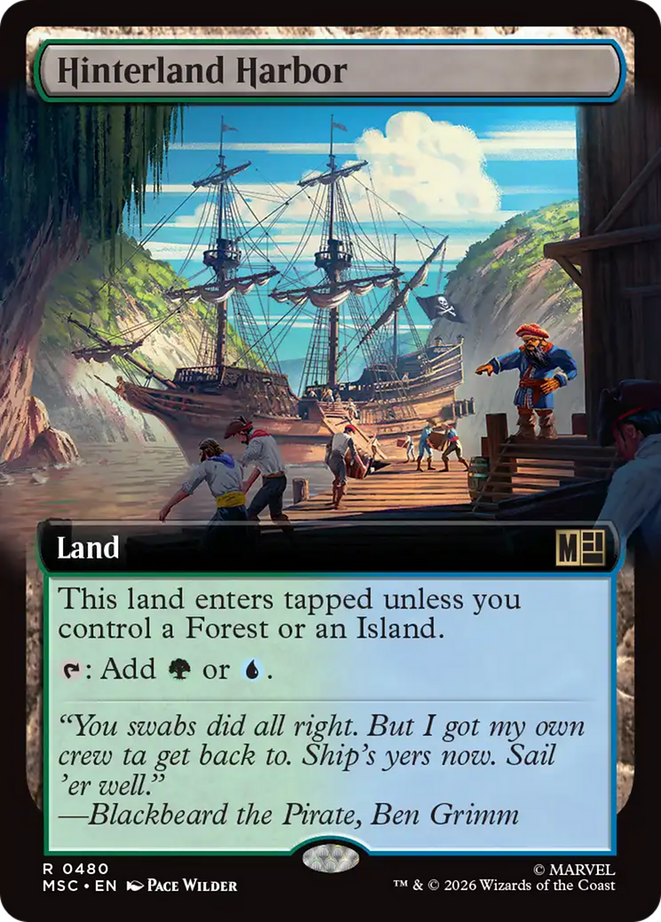 Hinterland Harbor (Extended Art) [Marvel Super Heroes Commander] | Exor Games New Glasgow
