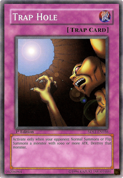 Trap Hole [5DS1-EN036] Common | Exor Games New Glasgow