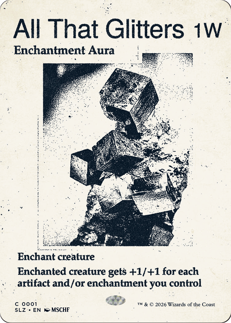 All That Glitters (0001) [Secret Lair x MSCHF: The Zeta Set] | Exor Games New Glasgow