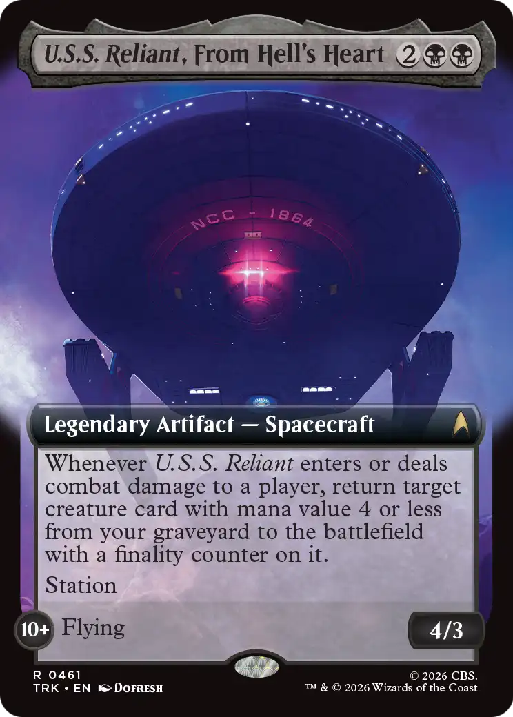 U.S.S. Reliant, From Hell's Heart (Extended Art) [Star Trek] | Exor Games New Glasgow