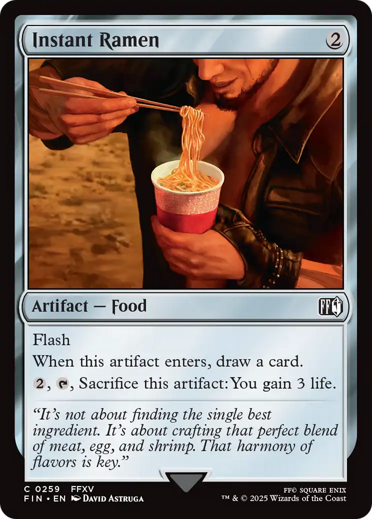 Instant Ramen [FINAL FANTASY] | Exor Games New Glasgow