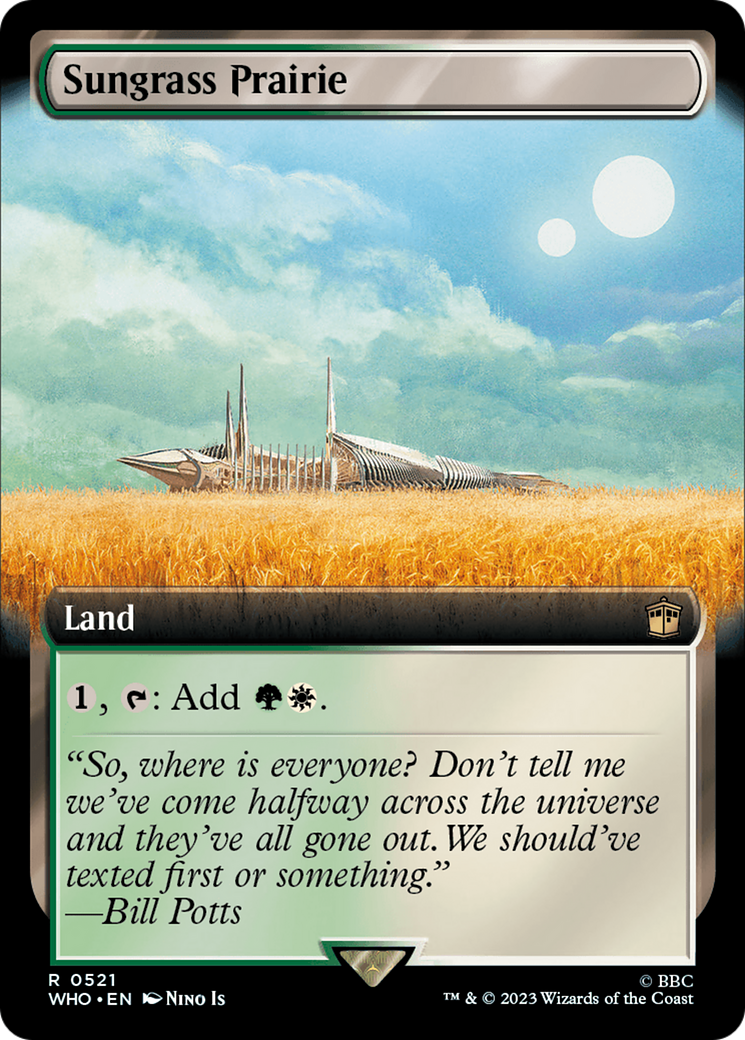 Sungrass Prairie (Extended Art) [Doctor Who] | Exor Games New Glasgow