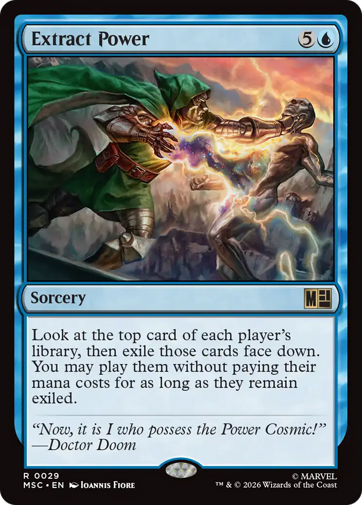 Extract Power [Marvel Super Heroes Commander] | Exor Games New Glasgow