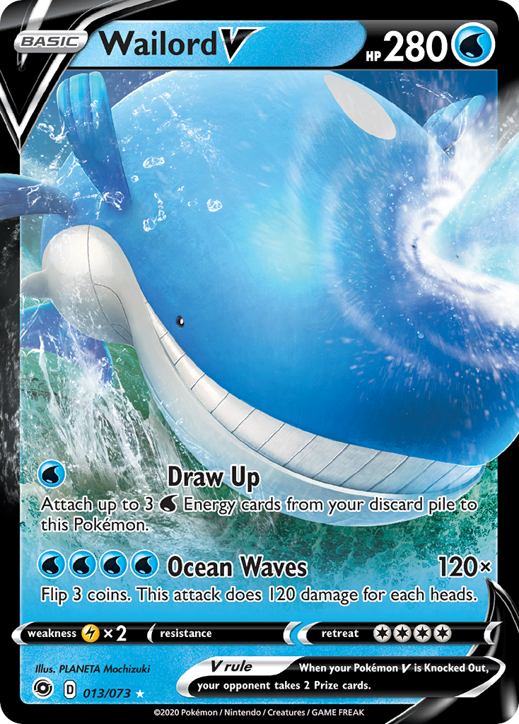 Wailord V (013/073) [Sword & Shield: Champion's Path] | Exor Games New Glasgow