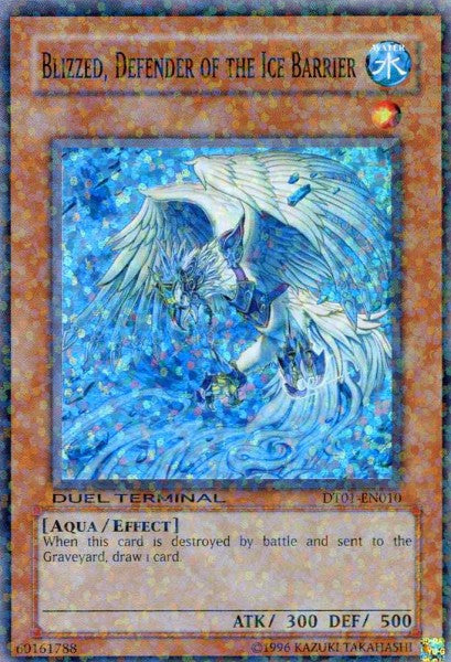 Blizzed, Defender of the Ice Barrier [DT01-EN010] Super Rare | Exor Games New Glasgow