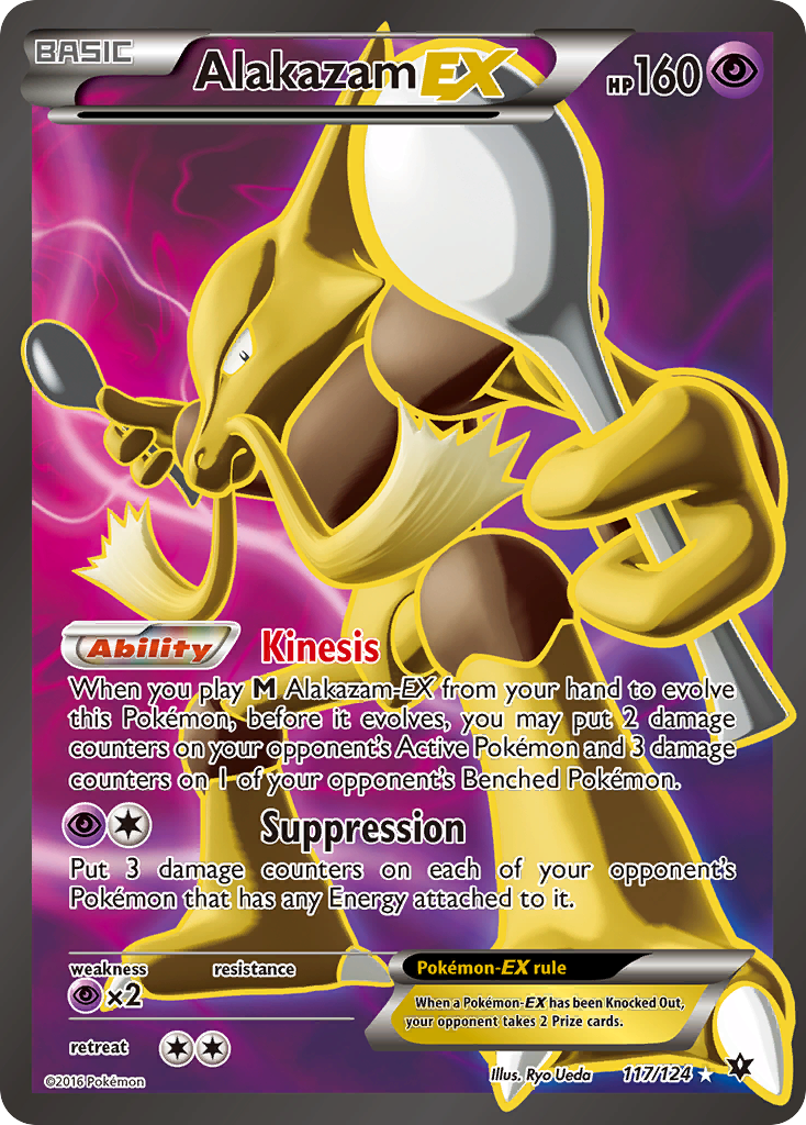 Alakazam EX (117/124) [XY: Fates Collide] | Exor Games New Glasgow