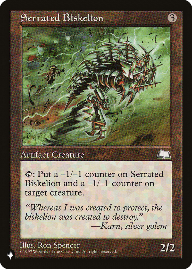 Serrated Biskelion [The List Reprints] | Exor Games New Glasgow