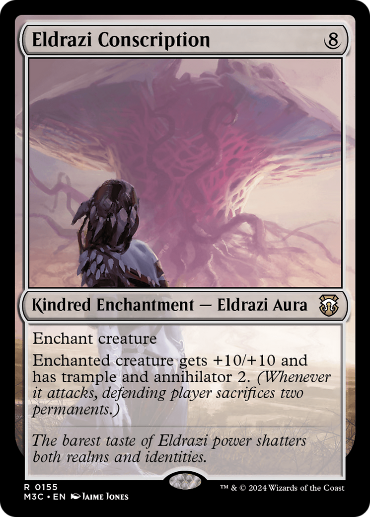 Eldrazi Conscription (Ripple Foil) [Modern Horizons 3 Commander] | Exor Games New Glasgow