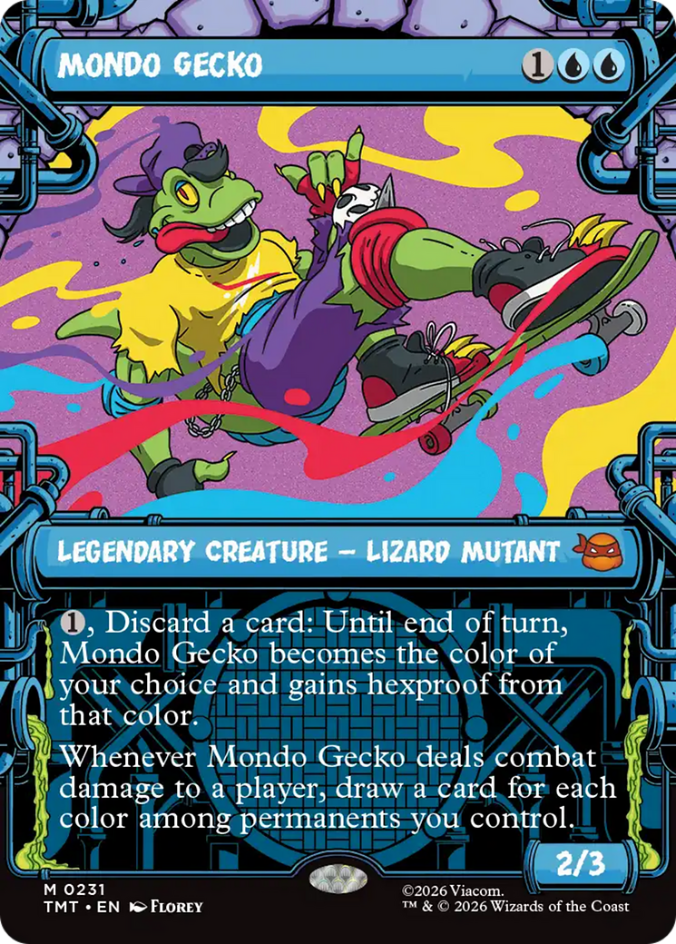 Mondo Gecko (Showcase) [Teenage Mutant Ninja Turtles] | Exor Games New Glasgow
