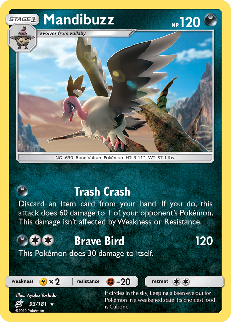 Mandibuzz (93/181) [Sun & Moon: Team Up] | Exor Games New Glasgow