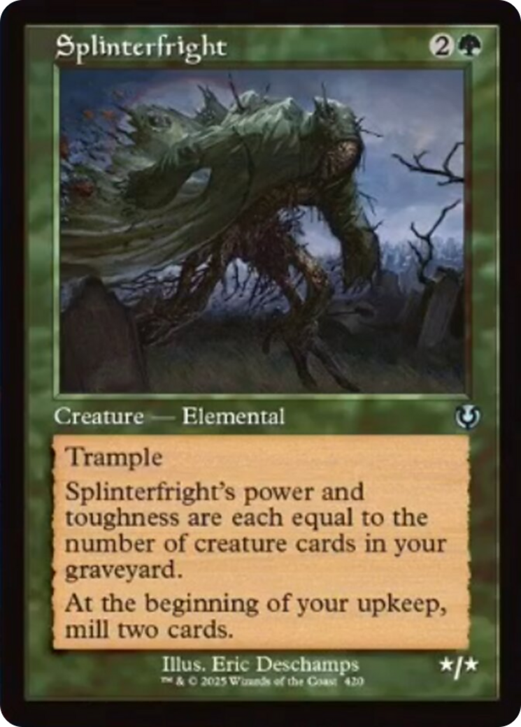 Splinterfright (Retro Frame) [Innistrad Remastered] | Exor Games New Glasgow