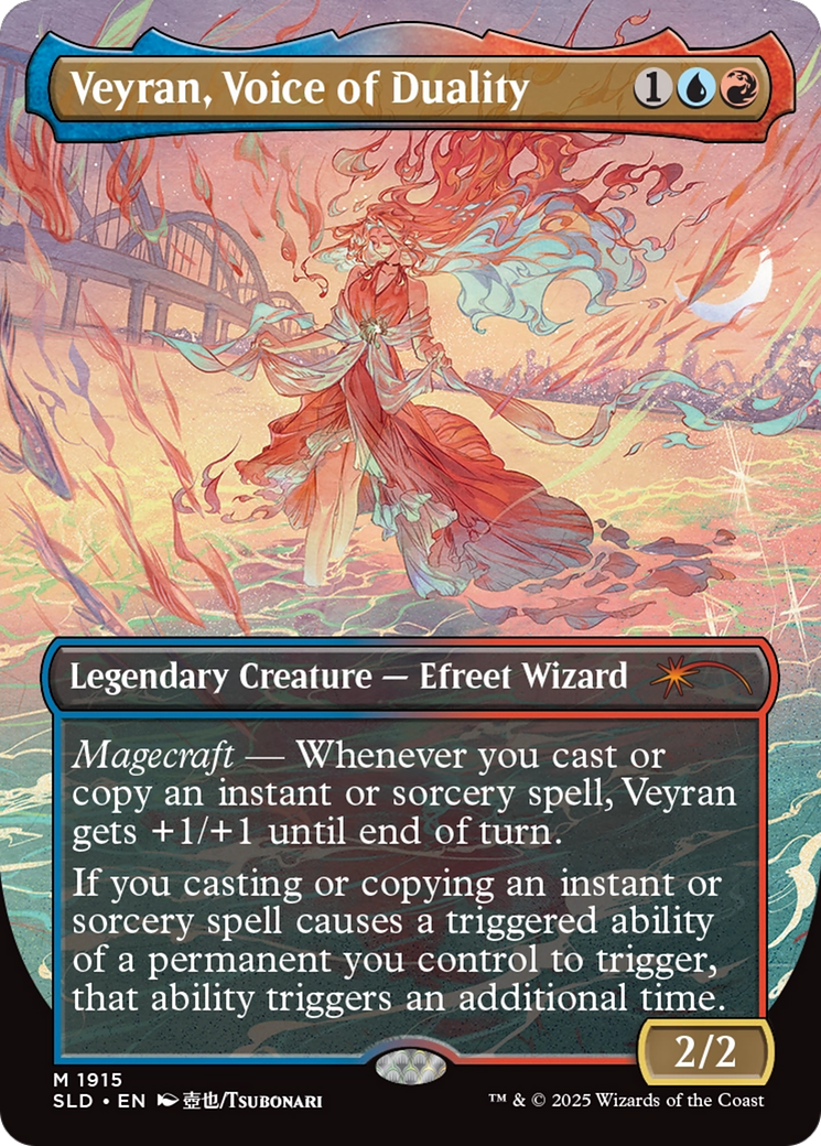 Veyran, Voice of Duality (Rainbow Foil) [Secret Lair Drop Series] | Exor Games New Glasgow