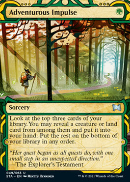 Adventurous Impulse [Strixhaven: Mystical Archive] | Exor Games New Glasgow