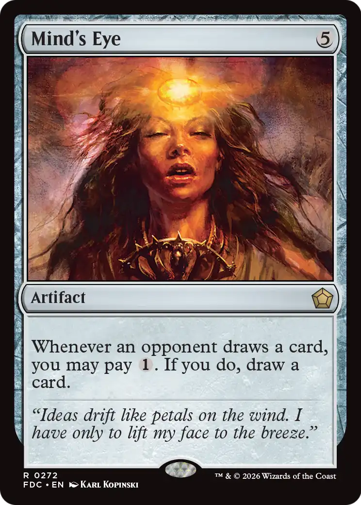 Mind's Eye [Foundations Commander] | Exor Games New Glasgow