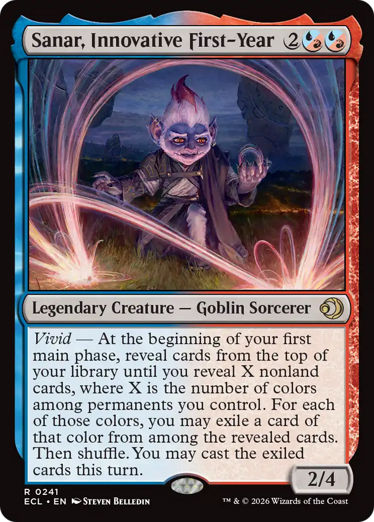 Sanar, Innovative First-Year [Lorwyn Eclipsed] | Exor Games New Glasgow