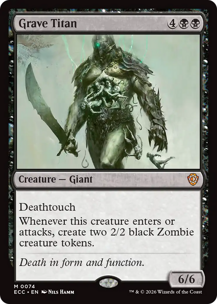 Grave Titan [Lorwyn Eclipsed Commander] | Exor Games New Glasgow