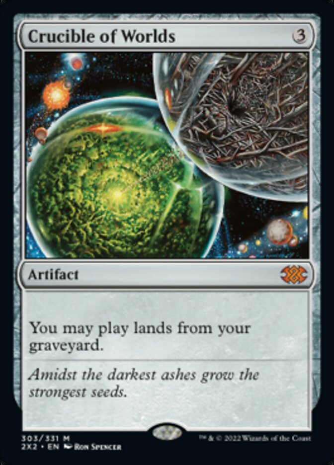 Crucible of Worlds [Double Masters 2022] | Exor Games New Glasgow