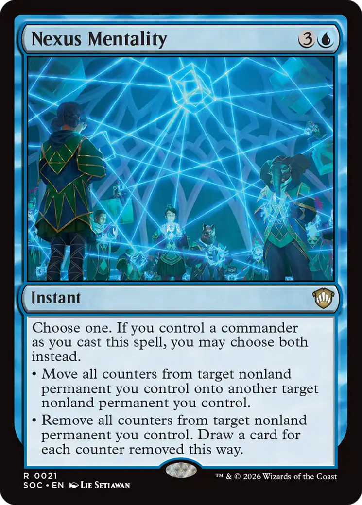Nexus Mentality [Secrets of Strixhaven Commander] | Exor Games New Glasgow