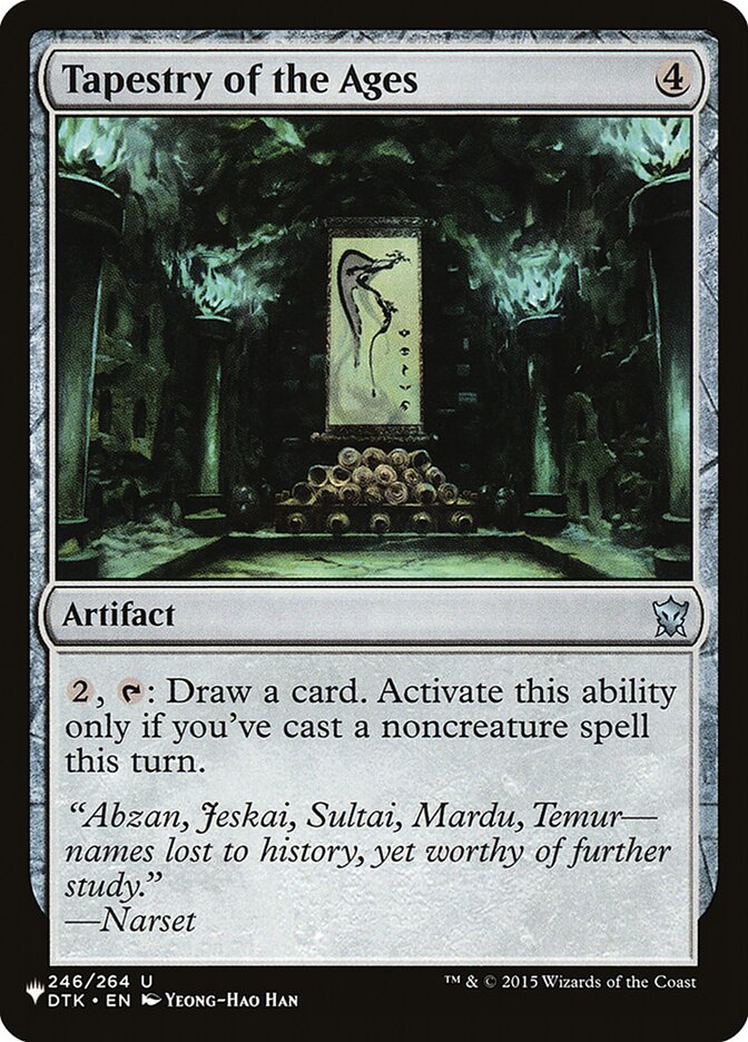 Tapestry of the Ages [The List] | Exor Games New Glasgow